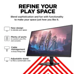 HP OMEN 32q31.5in QHD (2560 X 1440) 165hz, 1ms Response, AMD FreeSync™ Premium, Gaming Monitor(780k0aa Abu Hp Omen 32q Gaming Monitor 31 5in Qhd 2560 X 1440 165hz 1ms Response Amd Freesync™ Premium Adjustable Stand Pc Console Compatible) 12 HP OMEN 32q31.5in QHD (2560 X 1440) 165hz, 1ms Response, AMD FreeSync™ Premium, Gaming Monitor(780k0aa Abu Hp Omen 32q Gaming Monitor 31 5in Qhd 2560 X 1440 165hz 1ms Response Amd Freesync™ Premium Adjustable Stand Pc Console Compatible) -Digiland Shop HP OMEN 32q 31.5in QHD 2560 x 1440 165hz 1ms Response AMD FreeSyncTM Premium Gaming Monitor HP 166888681