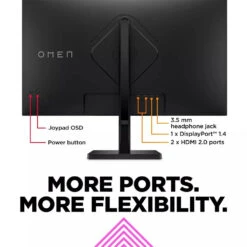 HP OMEN 32q31.5in QHD (2560 X 1440) 165hz, 1ms Response, AMD FreeSync™ Premium, Gaming Monitor(780k0aa Abu Hp Omen 32q Gaming Monitor 31 5in Qhd 2560 X 1440 165hz 1ms Response Amd Freesync™ Premium Adjustable Stand Pc Console Compatible) 13 HP OMEN 32q31.5in QHD (2560 X 1440) 165hz, 1ms Response, AMD FreeSync™ Premium, Gaming Monitor(780k0aa Abu Hp Omen 32q Gaming Monitor 31 5in Qhd 2560 X 1440 165hz 1ms Response Amd Freesync™ Premium Adjustable Stand Pc Console Compatible) -Digiland Shop HP OMEN 32q 31.5in QHD 2560 x 1440 165hz 1ms Response AMD FreeSyncTM Premium Gaming Monitor HP 166888720