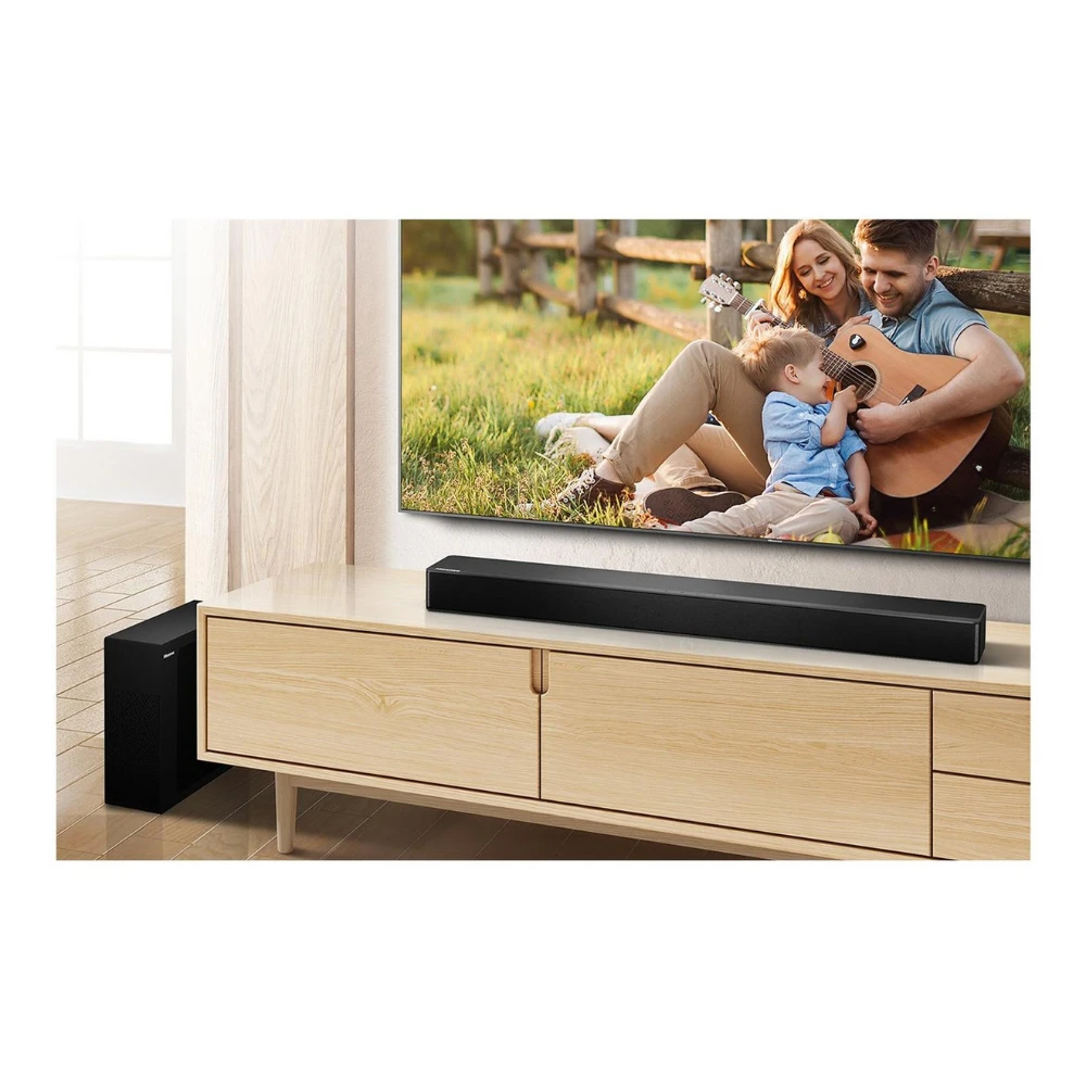 Hisense HS2100 240W 2.1Ch Bluetooth Soundbar With DTS Virtual X & Dolby Digital(Hs2100 Hisense Hs2100 240w 2 1ch Bluetooth Soundbar With Dts Virtual X Dolby Digital) 5 Hisense HS2100 240W 2.1Ch Bluetooth Soundbar With DTS Virtual X & Dolby Digital(Hs2100 Hisense Hs2100 240w 2 1ch Bluetooth Soundbar With Dts Virtual X Dolby Digital) - Image 5