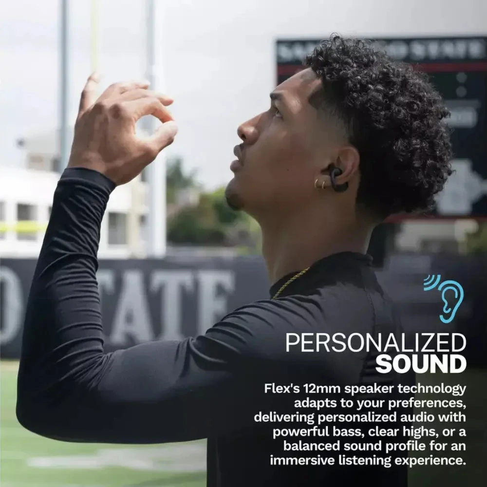 JLab JBuds Flex Open True Wireless Earbuds(Ieuebflexrblk124 Jlab Jbuds Flex Open True Wireless Earbuds) 3 JLab JBuds Flex Open True Wireless Earbuds(Ieuebflexrblk124 Jlab Jbuds Flex Open True Wireless Earbuds) - Image 3