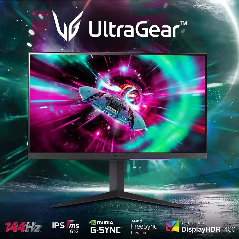LG 27GR93U 27" UltraGear 4K UHD IPS 1ms 144Hz Gaming Monitor(27gr93u B Aek Lg 27gr93u 27 Ultragear 4k Uhd Ips 1ms 144hz Gaming Monitor) 4 LG 27GR93U 27" UltraGear 4K UHD IPS 1ms 144Hz Gaming Monitor(27gr93u B Aek Lg 27gr93u 27 Ultragear 4k Uhd Ips 1ms 144hz Gaming Monitor) - Image 4