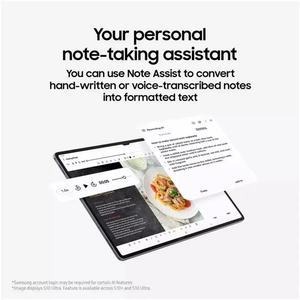 Samsung Galaxy Tab S10+ 12.4" Tablet(Sm X820nzapeub Samsung Galaxy Tab S10 12 4 Tablet) 3 Samsung Galaxy Tab S10+ 12.4" Tablet(Sm X820nzapeub Samsung Galaxy Tab S10 12 4 Tablet) - Image 3