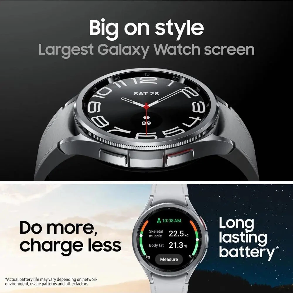 Samsung Galaxy Watch6 Classic 43mm Smart Watch(Samsung Galaxy Watch6 Classic 43mm Smart Watch) 6 Samsung Galaxy Watch6 Classic 43mm Smart Watch(Samsung Galaxy Watch6 Classic 43mm Smart Watch) - Image 6