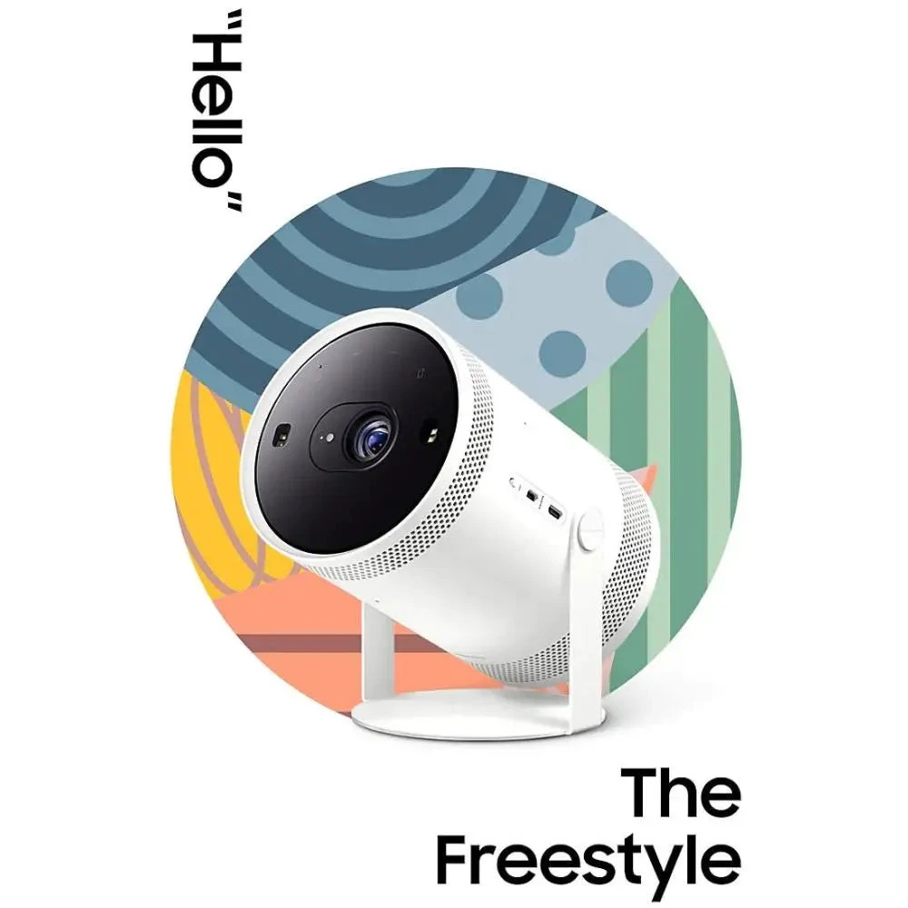 Samsung The Freestyle (2nd Gen) SP-LFF3CLAXXXU Smart Full HD TV Projector(Sp Lff3claxxxu Samsung The Freestyle 2nd Gen Sp Lff3claxxxu Smart Full Hd Tv Projector With Amazon Alexa Bixby Sp Lff3claxxxe) 3 Samsung The Freestyle (2nd Gen) SP-LFF3CLAXXXU Smart Full HD TV Projector(Sp Lff3claxxxu Samsung The Freestyle 2nd Gen Sp Lff3claxxxu Smart Full Hd Tv Projector With Amazon Alexa Bixby Sp Lff3claxxxe) - Image 3