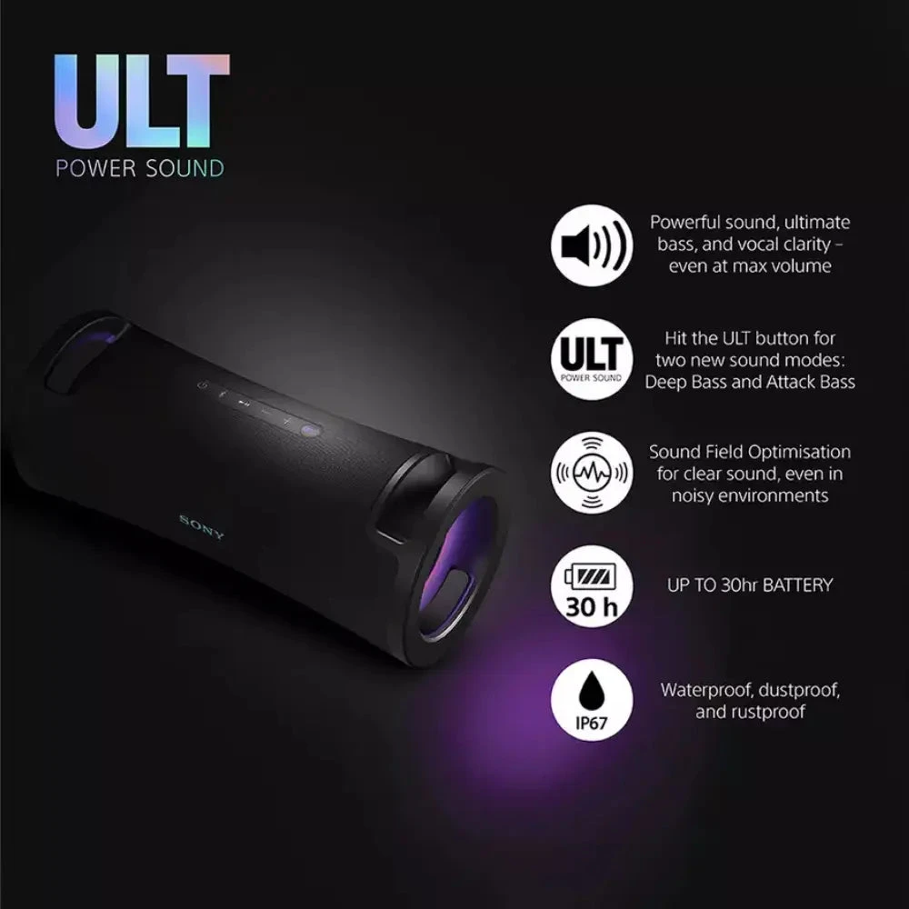 Sony ULT Field 7 Bluetooth Portable Party Speaker(Srs Ult70 C Sony Ult Field 7 Bluetooth Portable Party Speaker) 2 Sony ULT Field 7 Bluetooth Portable Party Speaker(Srs Ult70 C Sony Ult Field 7 Bluetooth Portable Party Speaker) - Image 2