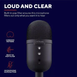 Trust GXT234 Yunix USB Gaming Microphone(26372 Trust Gxt234 Yunix Usb Gaming Microphone) -Digiland Shop Trust GXT234 Yunix USB Gaming Microphone Trust 247425787